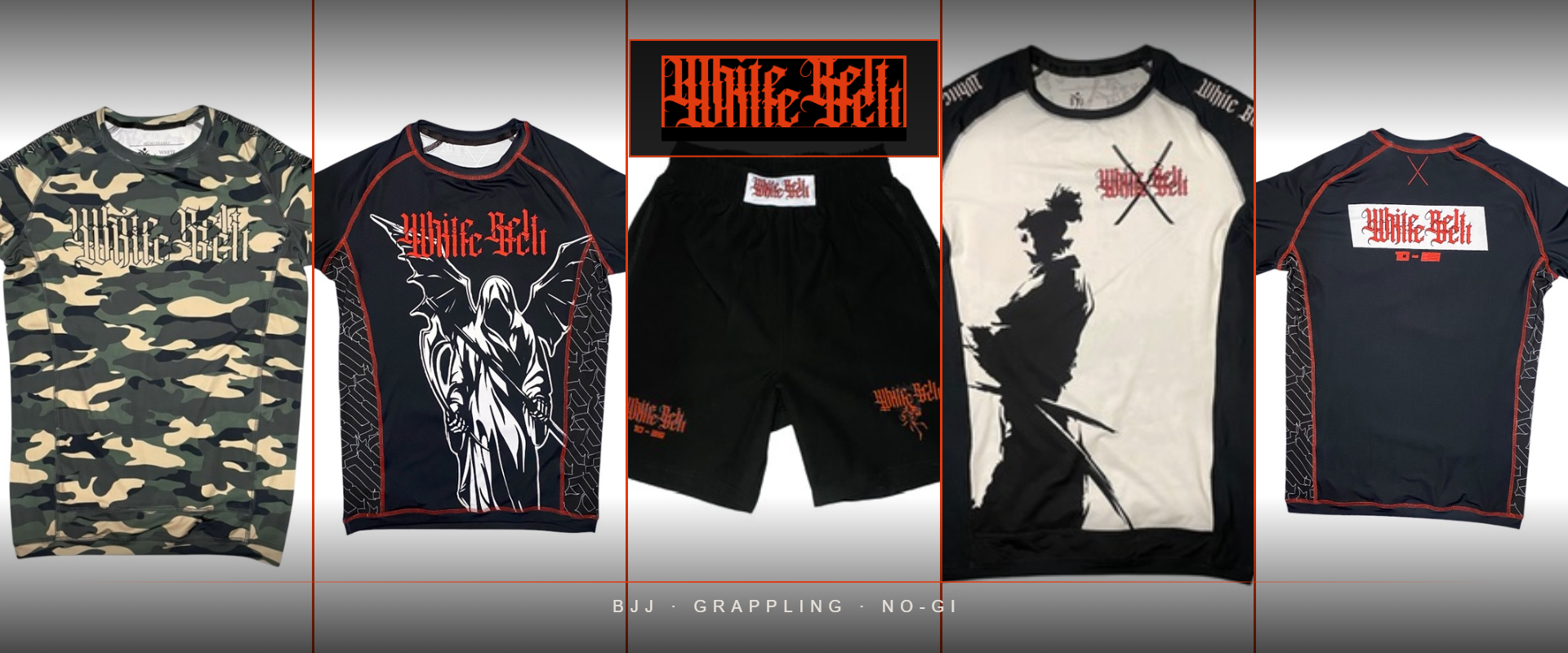 White Belt — BJJ · Grappling · No-Gi