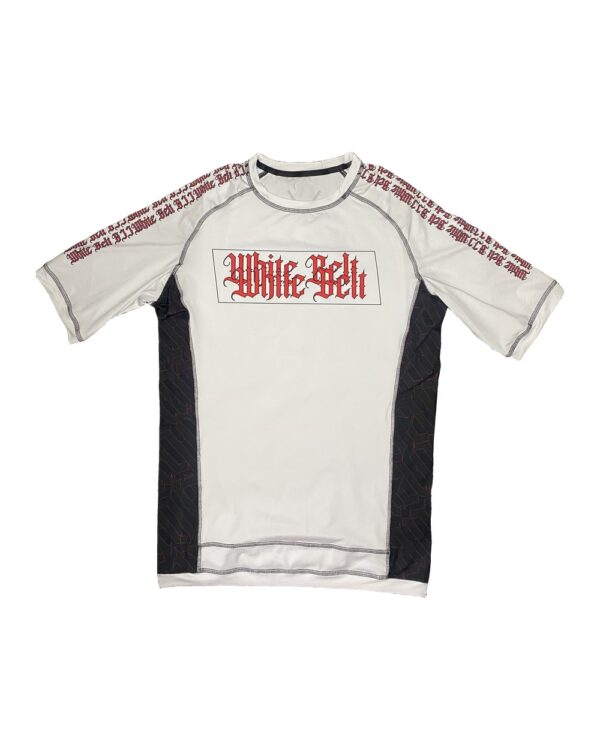 Rash Guard Classic — Blanco & Rojo